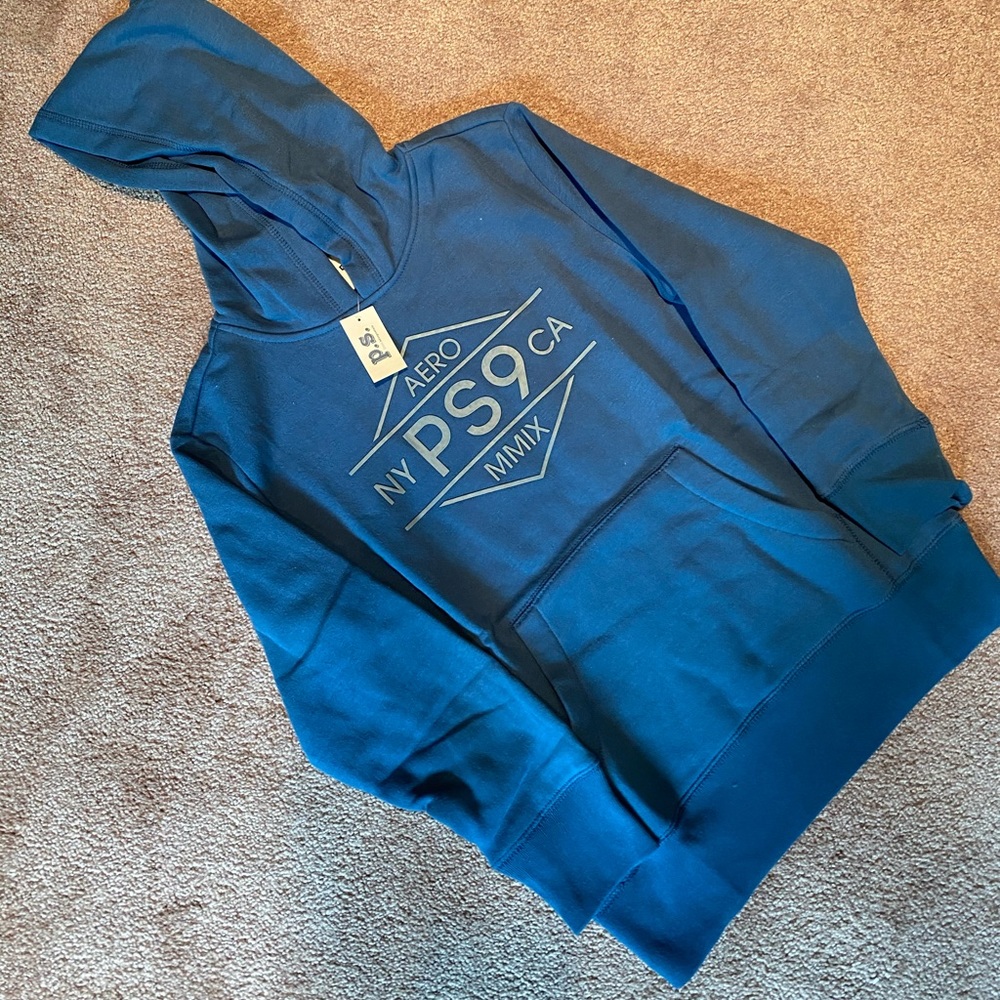 PS from Aeropostale Slate Blue Sweatshirt- Boys 10